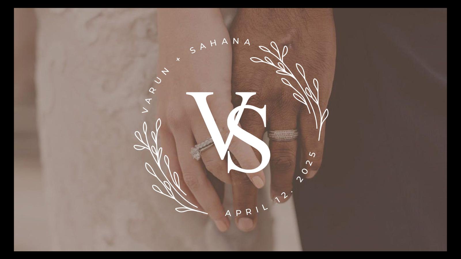 Custom Wedding Monograms