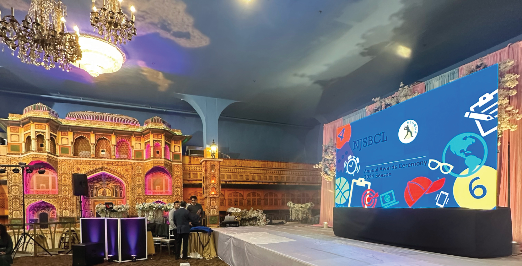 Projectors, Screens & LED Video Walls for Weddings